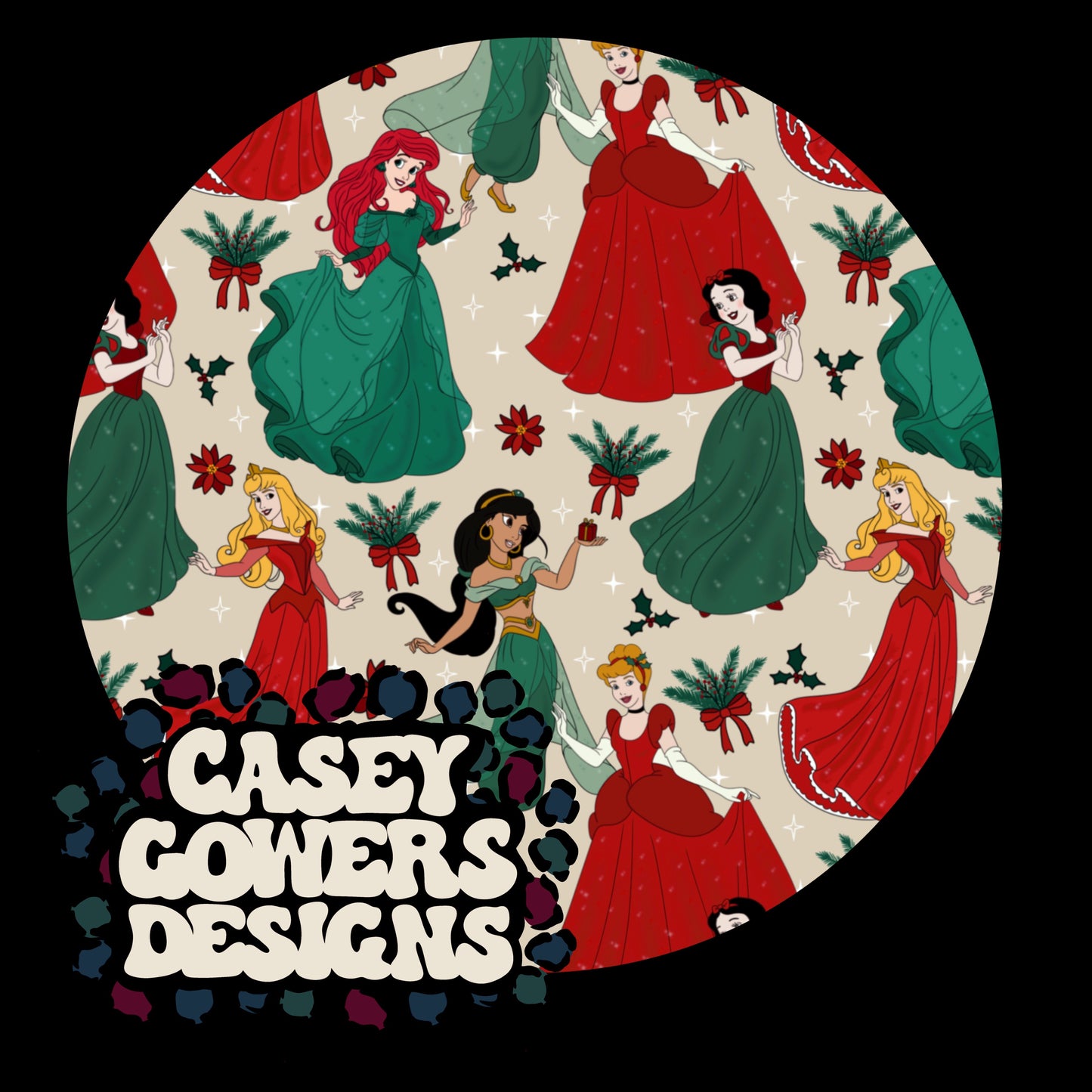 HOLIDAY PRINCESS SEAMLESS