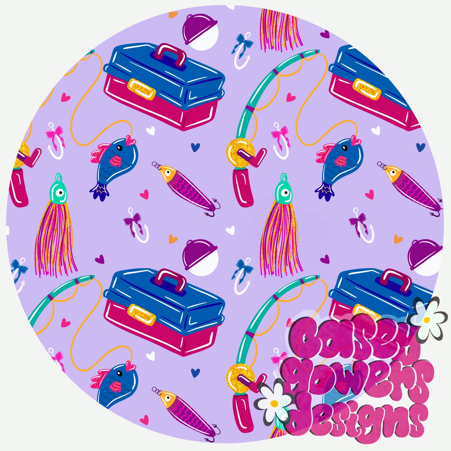 GIRLY FISHING SEAMLESS