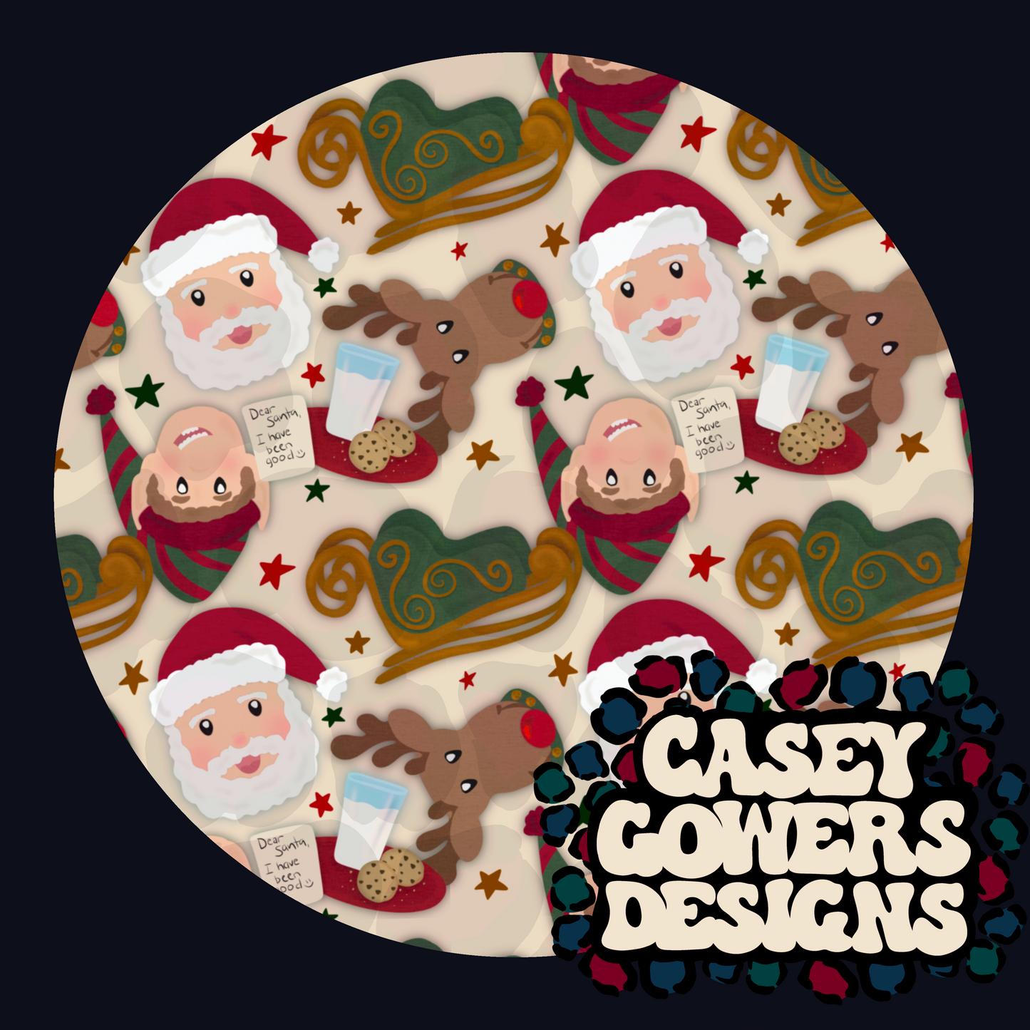 SANTA’S CREW SEAMLESS