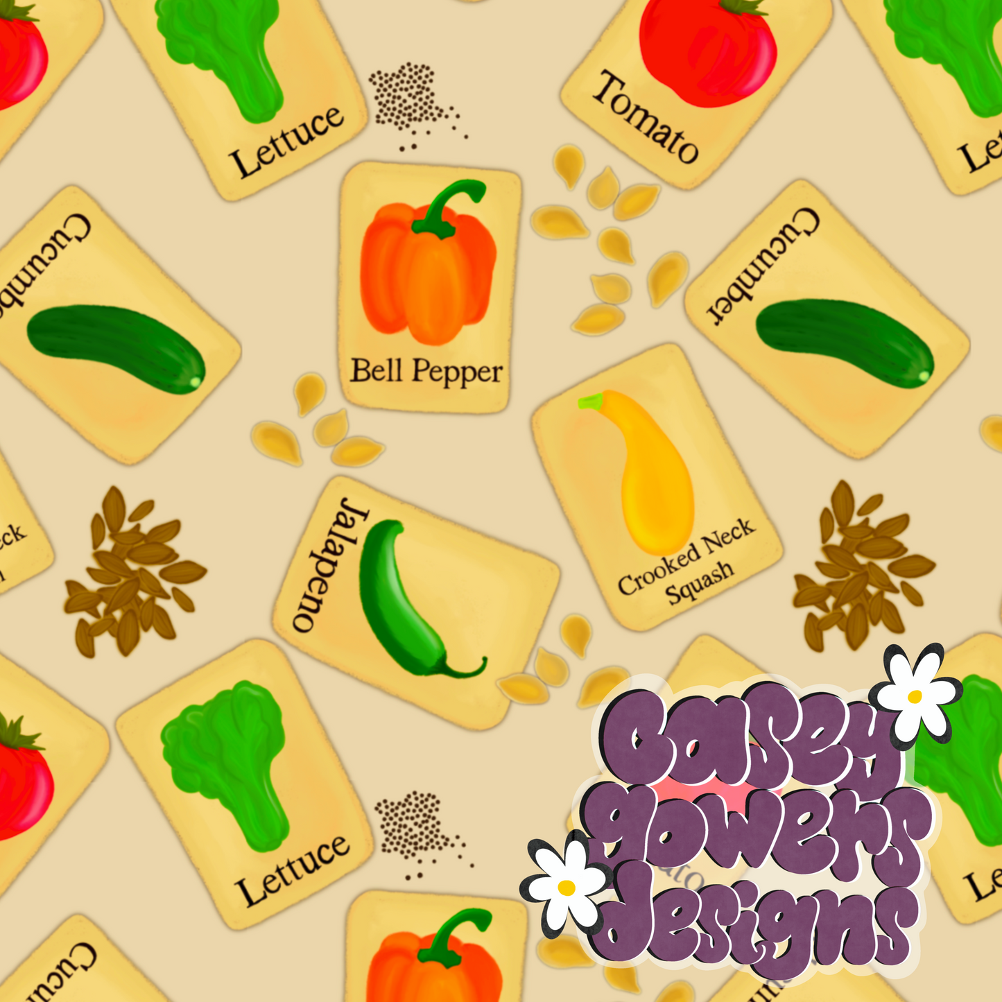 PLANT A GARDEN SEAMLESS