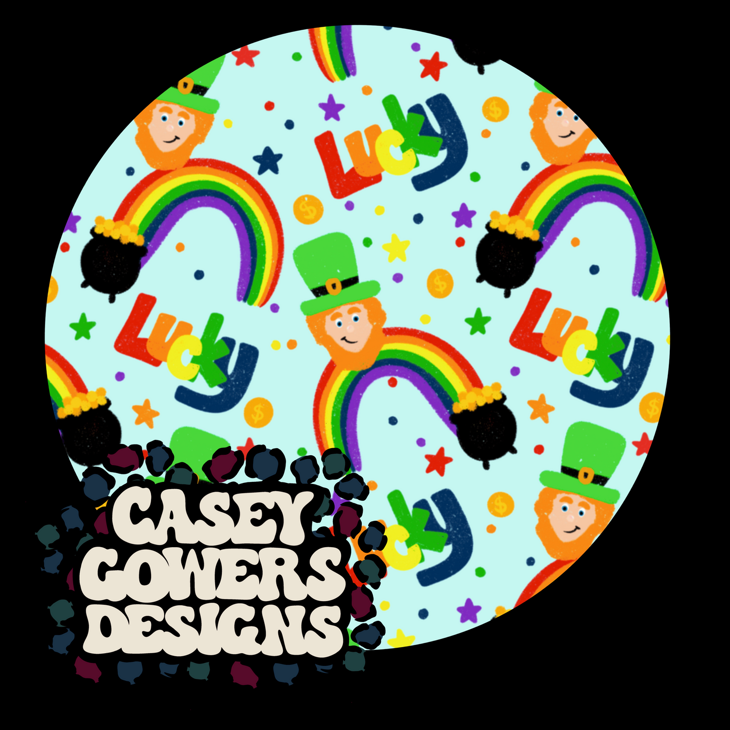 LUCKY LEPRECHAUN SEAMLESS