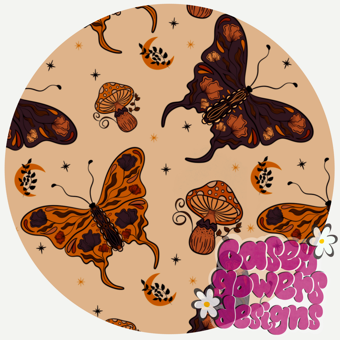BOHO BUTTERFLY PLUM