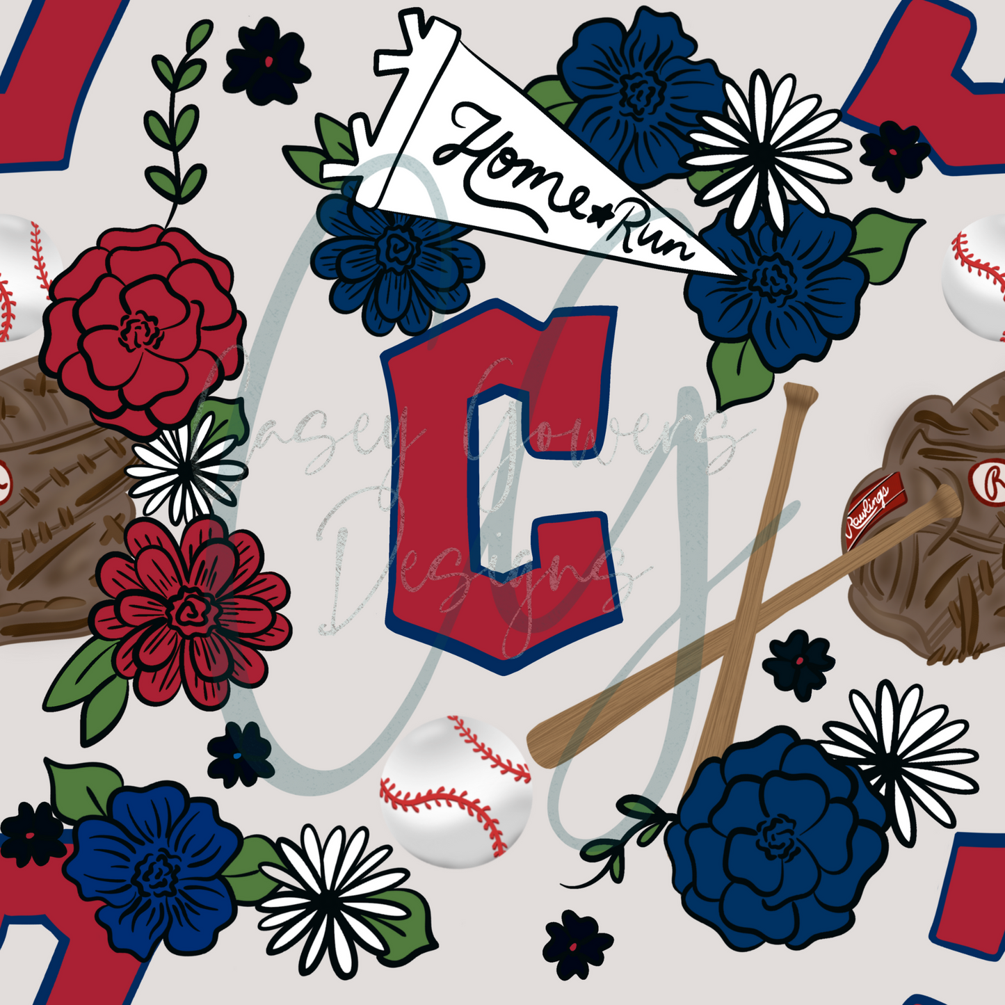 FLORAL GUARDIANS SEAMLESS