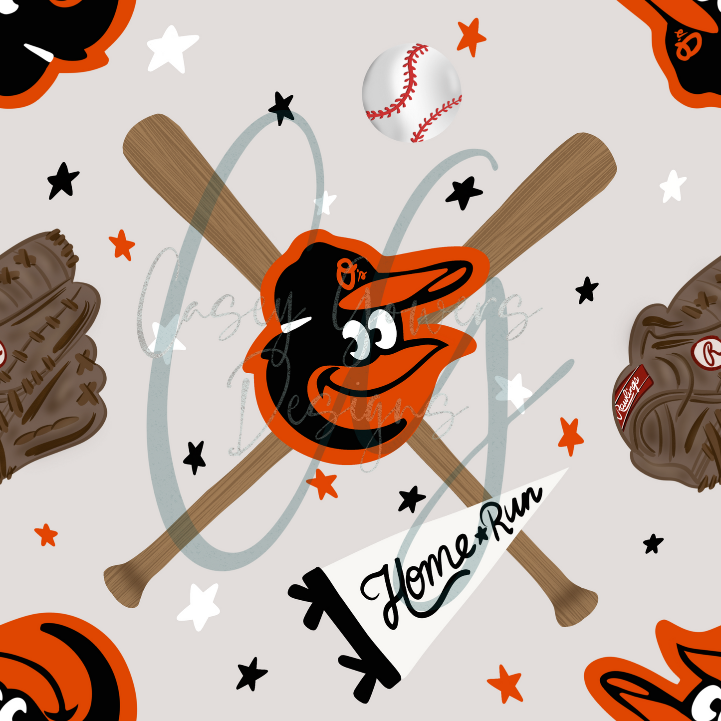 ORIOLES SEAMLESS