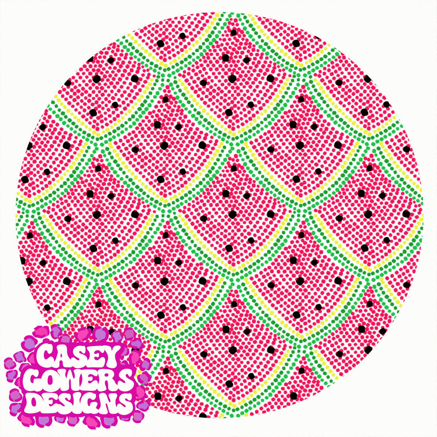 WATERMELON SCALES SEAMLESS