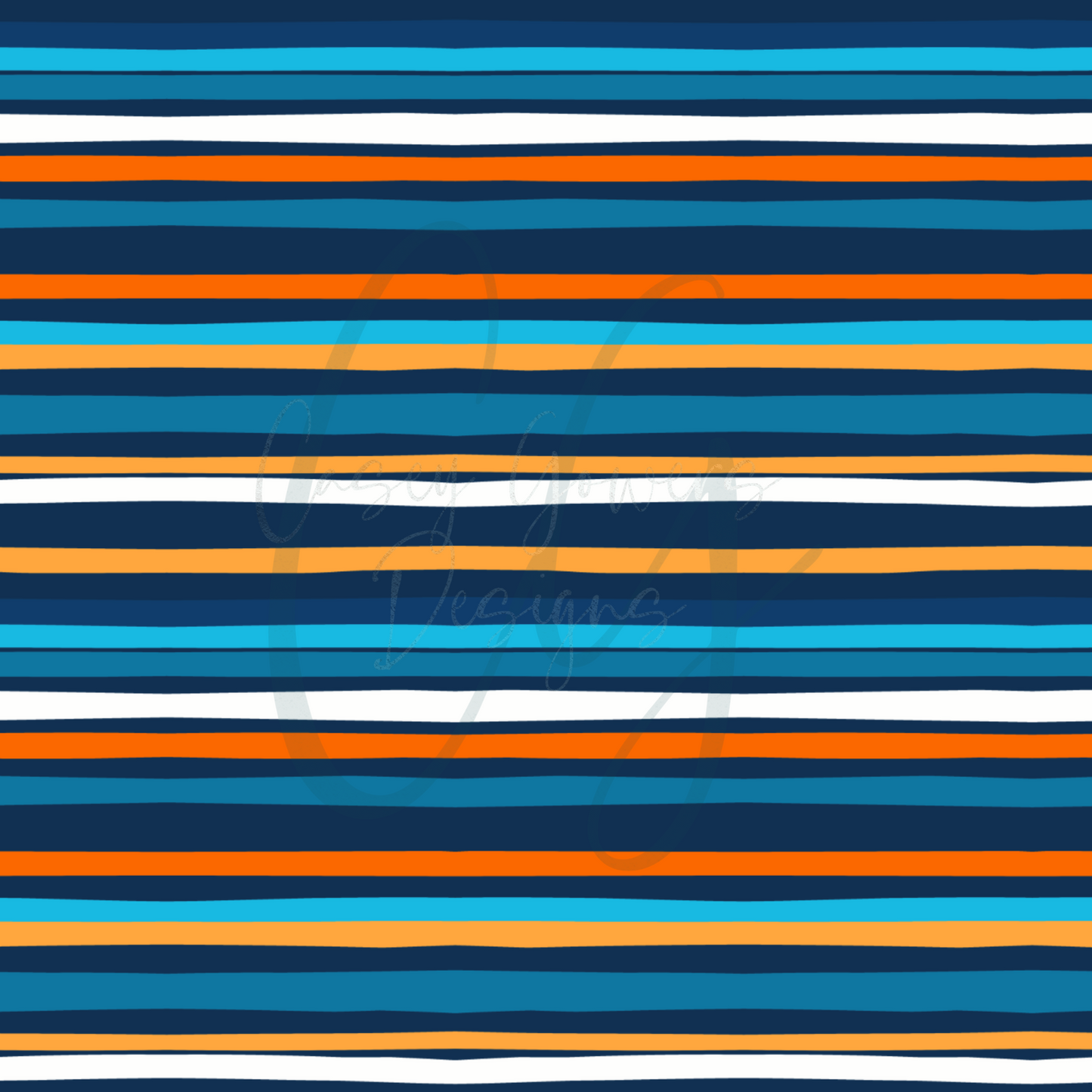 ORANGE SHELL FLORAL with coord SEAMLESS