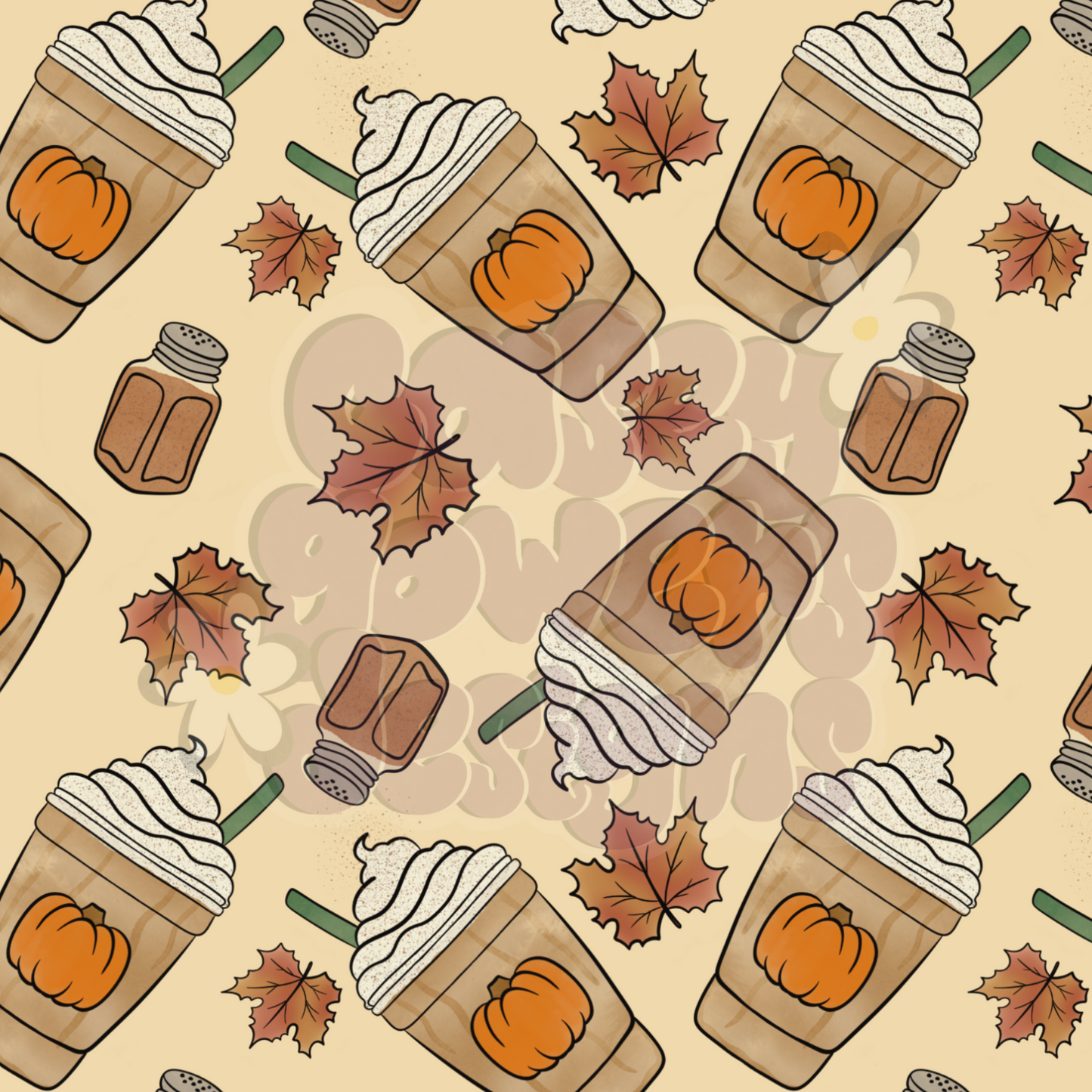 PUMPKIN LATTE SEAMLESS