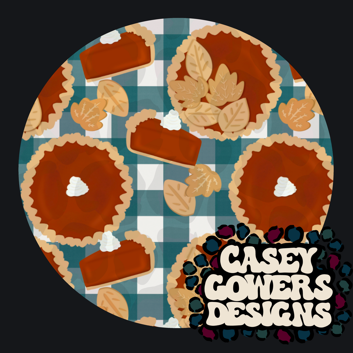 PUMPKIN PIE TRIO SEAMLESS