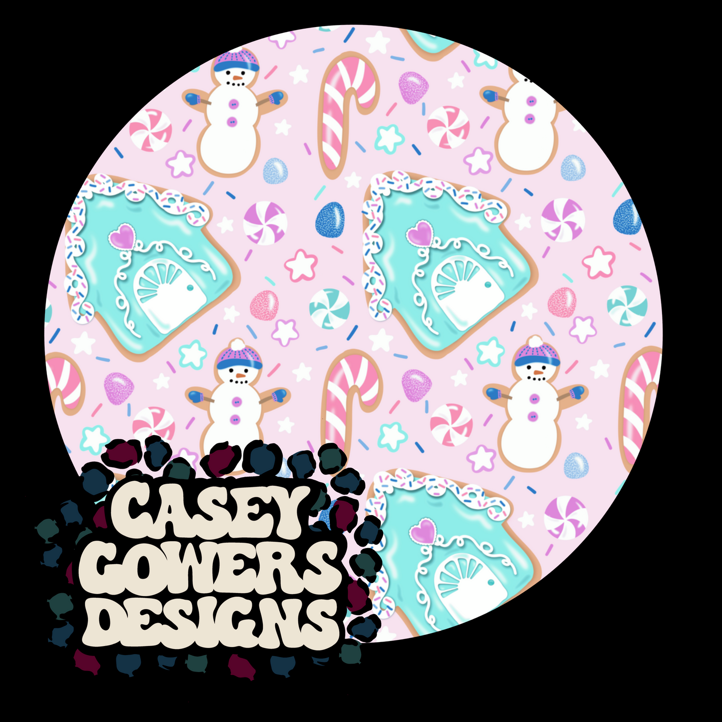 WINTER SWEETS SEAMLESS 4 COLORS