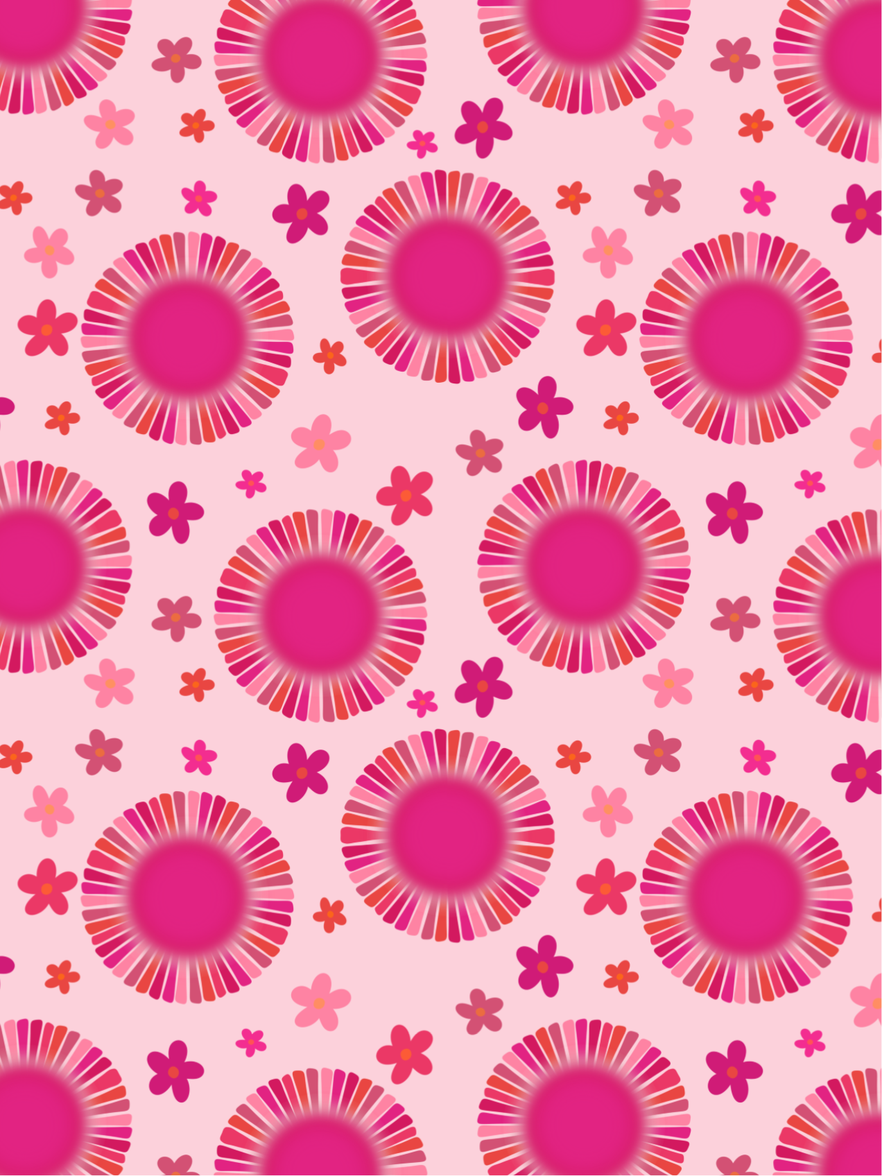 MAGENTA SUNSHINE SEAMLESS