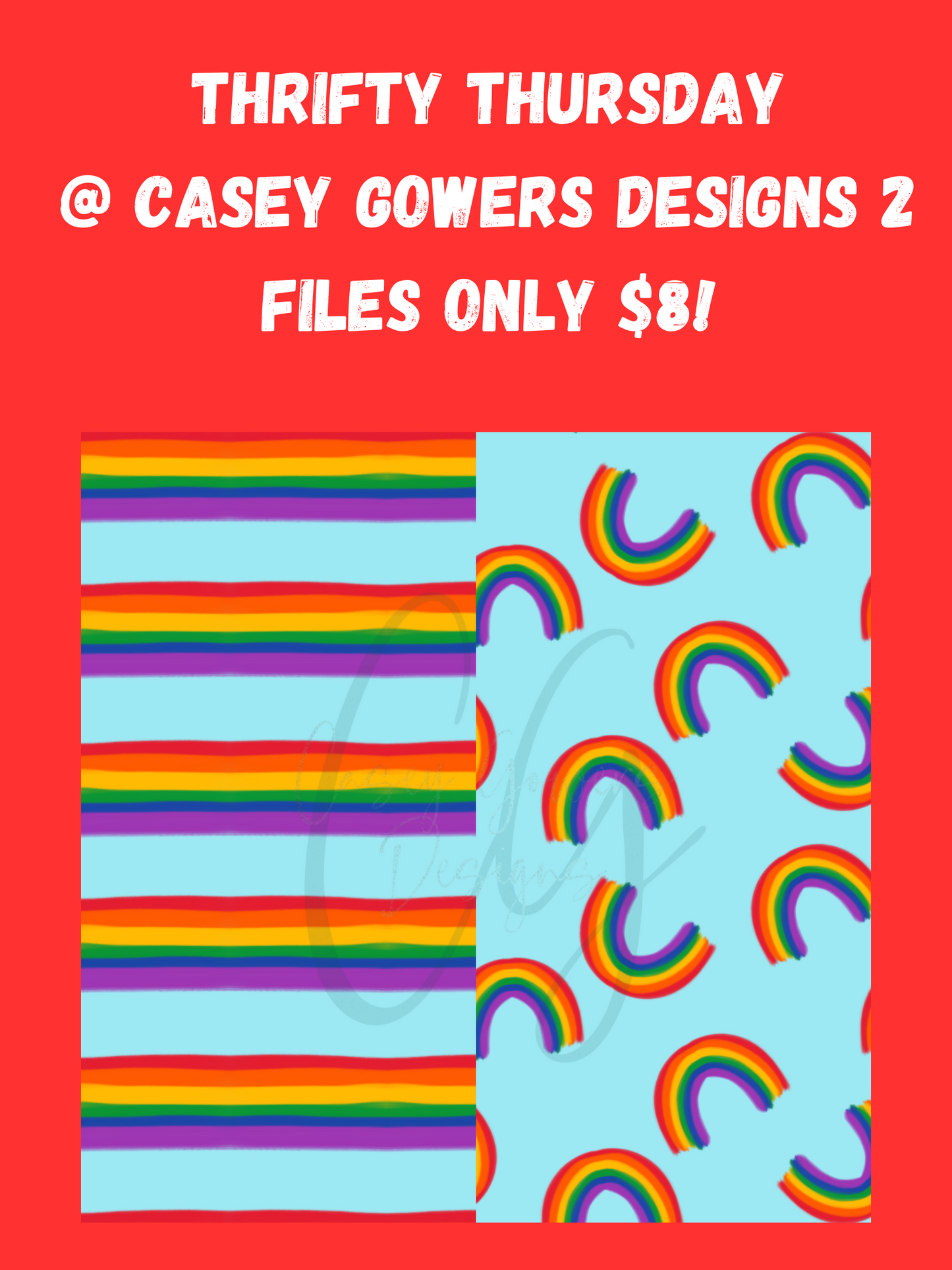 THRIFTY THURSDAY RAINBOW