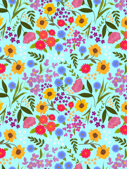 SPRING WILDFLOWER SEAMLESS