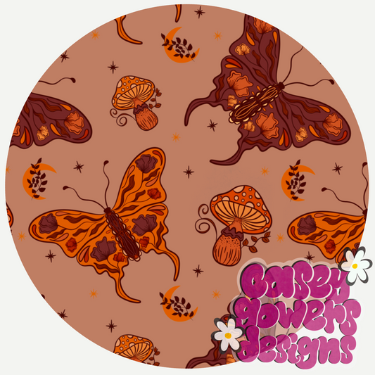 BOHO BUTTERFLY MAUVE