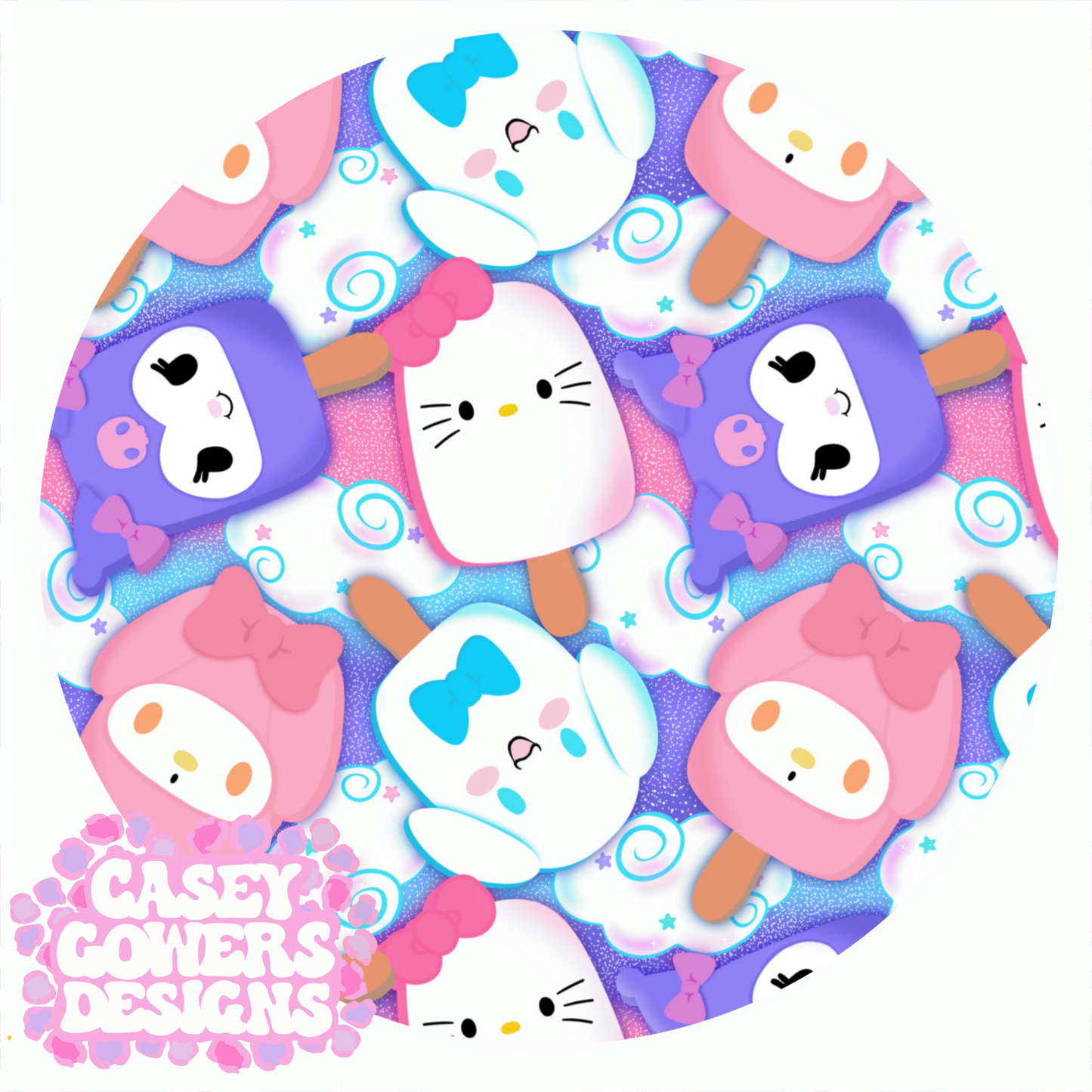 HI KITTY POPSICLE SEAMLESS