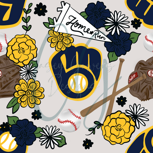 FLORAL BREWERS SEAMLESS