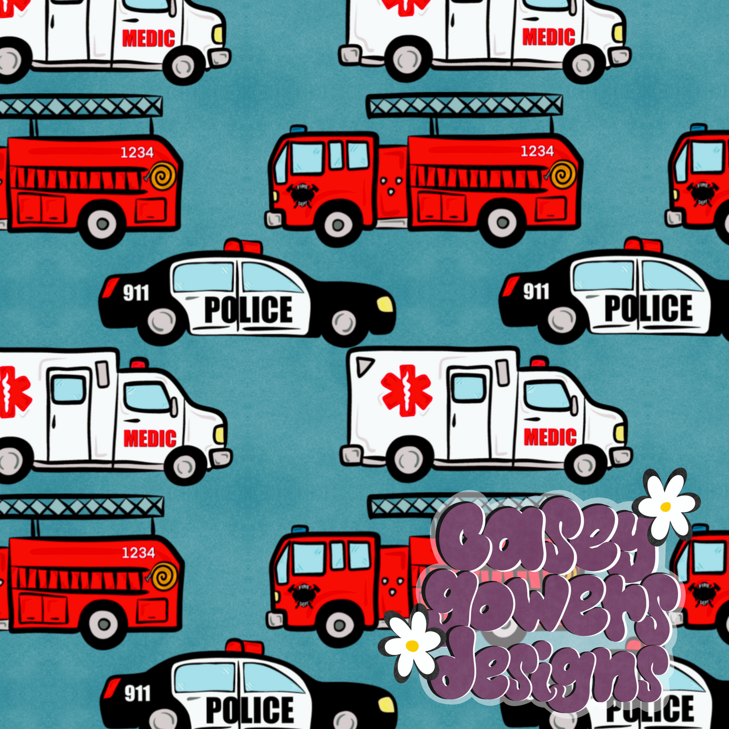EMERGENCY VEHICLES SEAMLESS