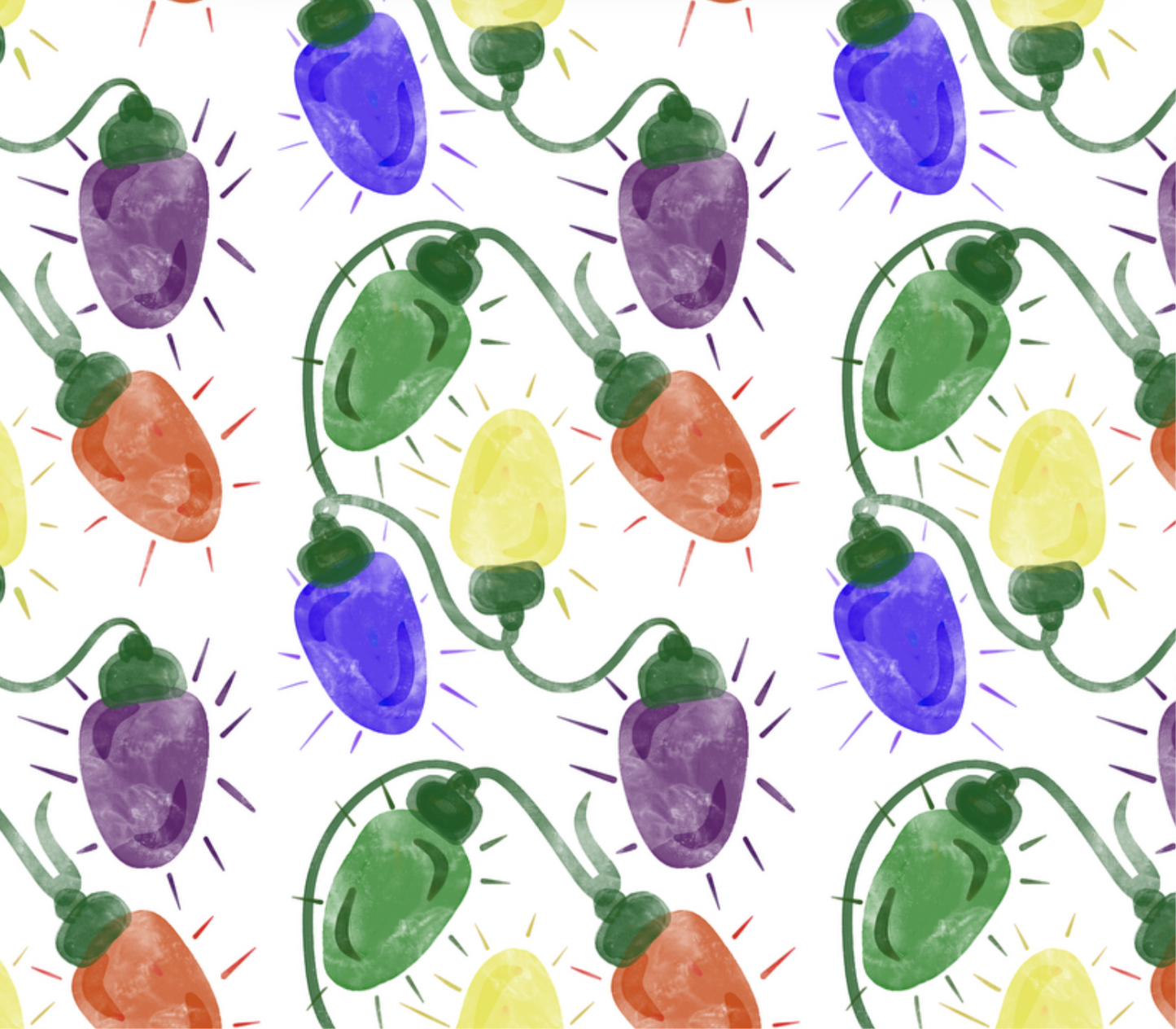 WATERCOLOR LIGHTS SEAMLESS