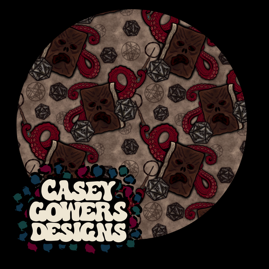 HEXTOBER DAY 3 SEAMLESS & PNG SET