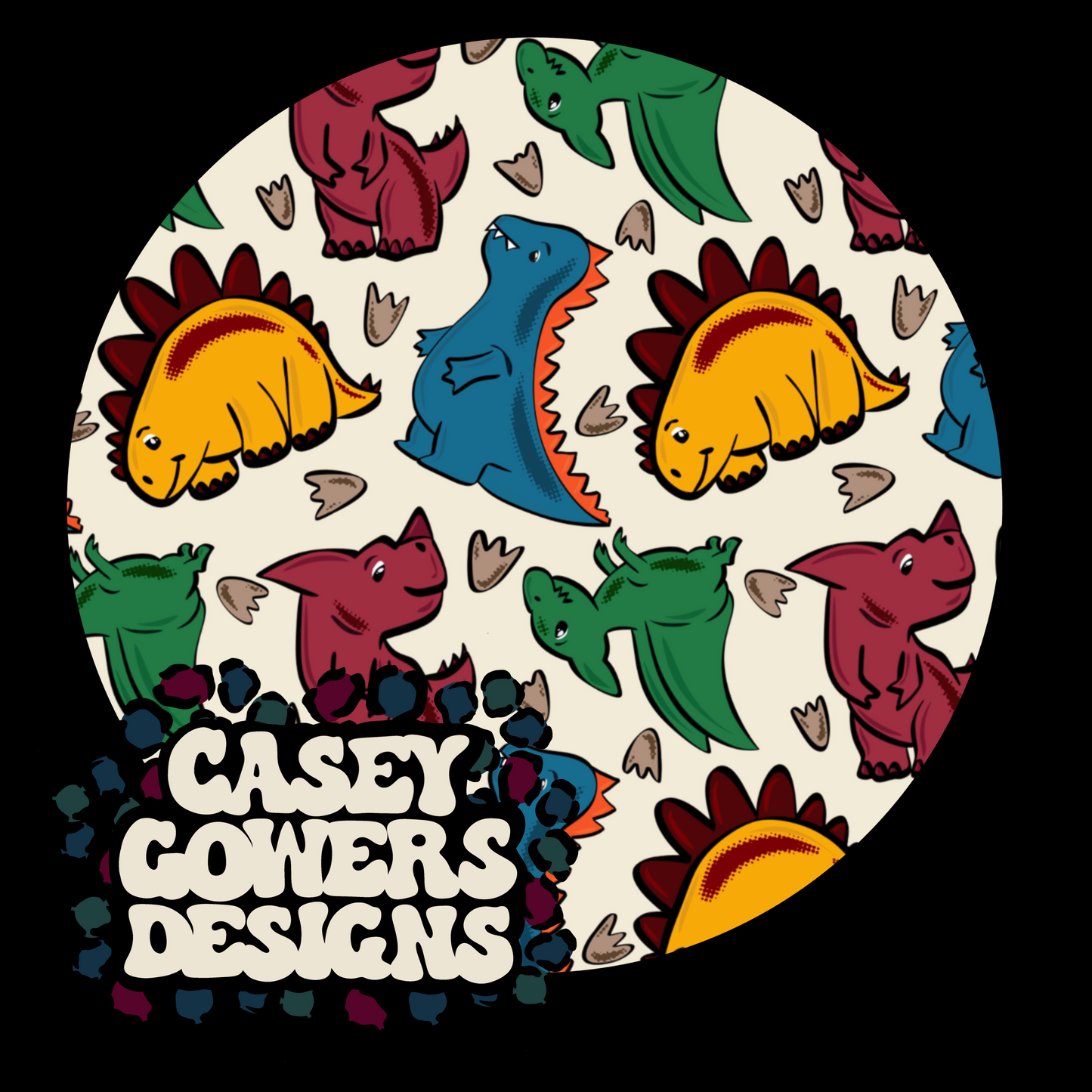 COLORFUL DINO SEAMLESS