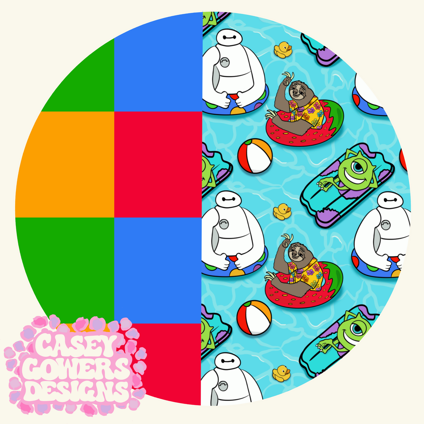 FLOATIN FRIENDS SEAMLESS SET