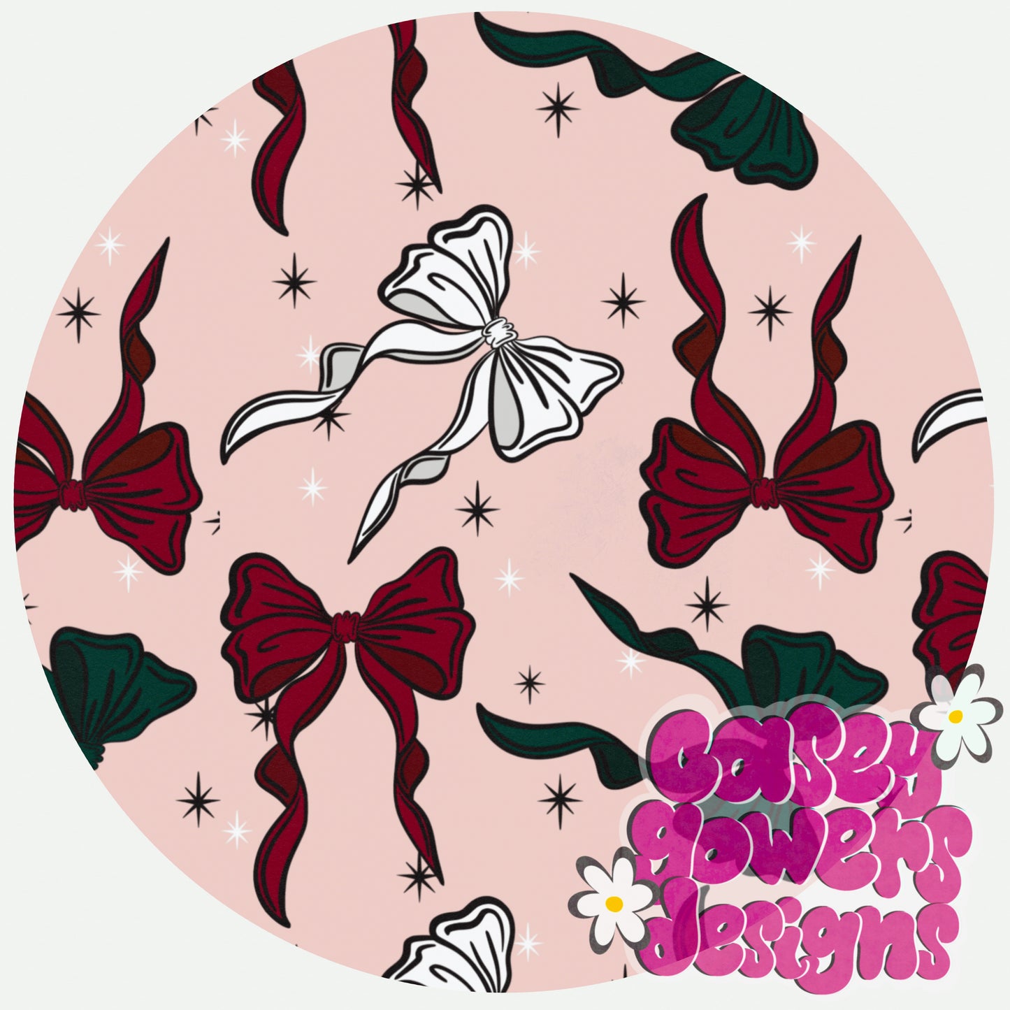 CHRISTMAS COQUETTE SEAMLESS