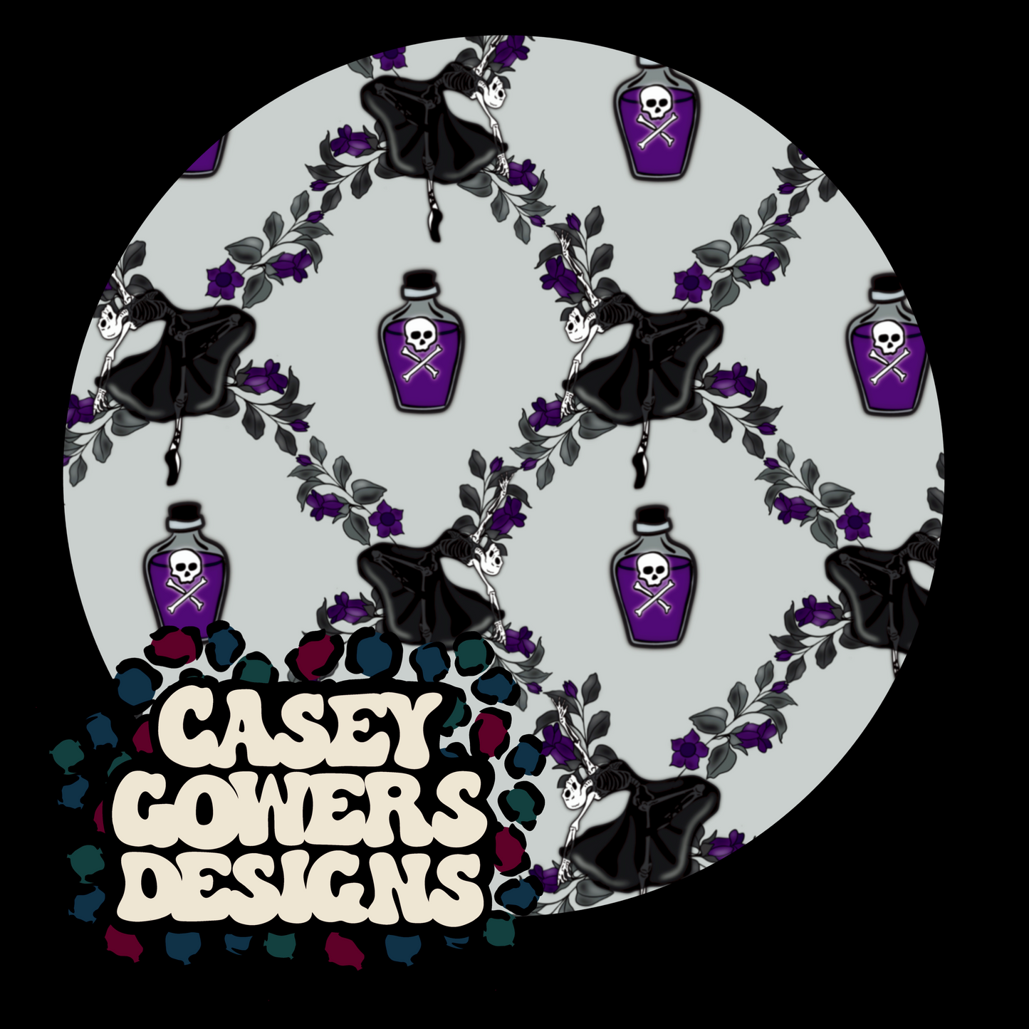 HEXTOBER DAY 4 SEAMLESS & PNG SET