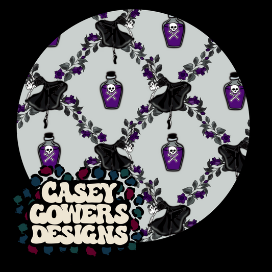 HEXTOBER DAY 4 SEAMLESS & PNG SET