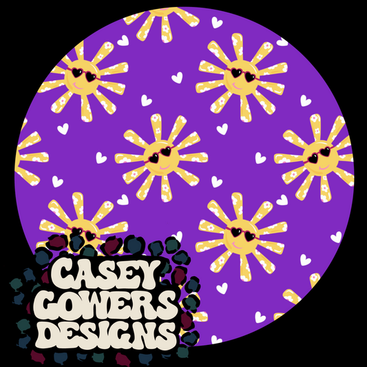 RAYS IN SHADES GRAPE SEAMLESS