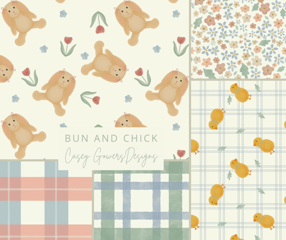 BUN AND CHICK SEAMLESS SET