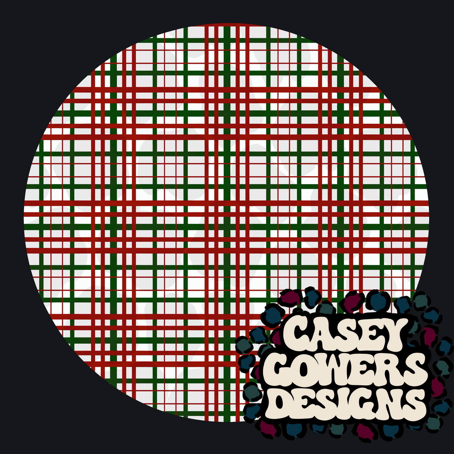 RUFFLE STRIPE CHRISTMAS SEAMLESS SET