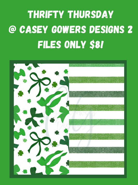 THRIFTY THURSDAY SHAMROCK COQUETTE