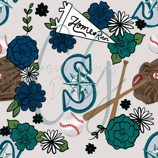 FLORAL MARINERS SEAMLESS