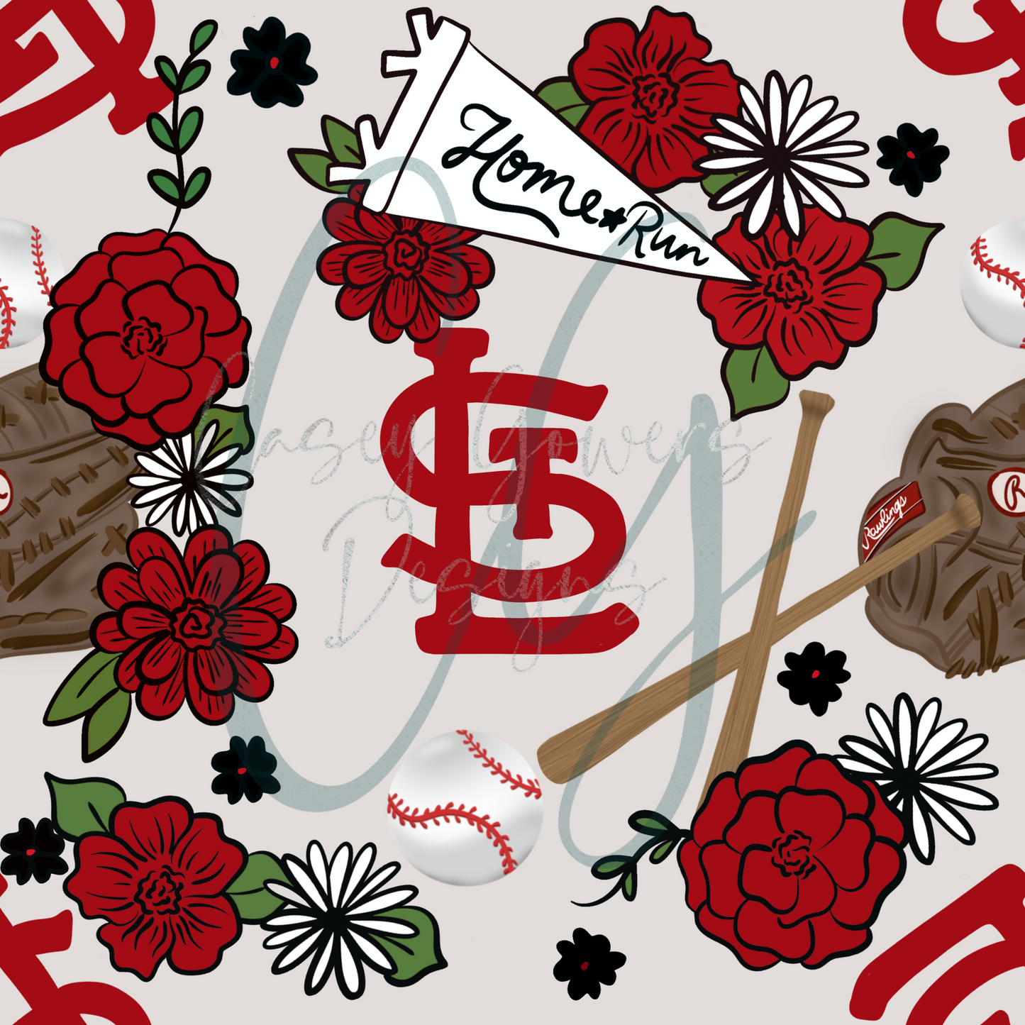 FLORAL MLB SEAMLESS BUNDLE