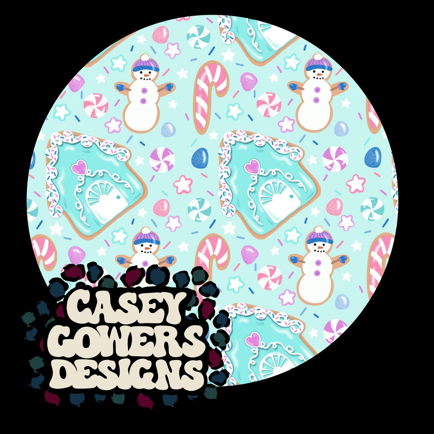 WINTER SWEETS SEAMLESS 4 COLORS