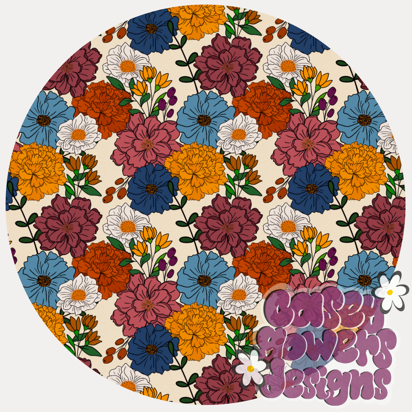BUY ME FLOWERS SEAMLESS