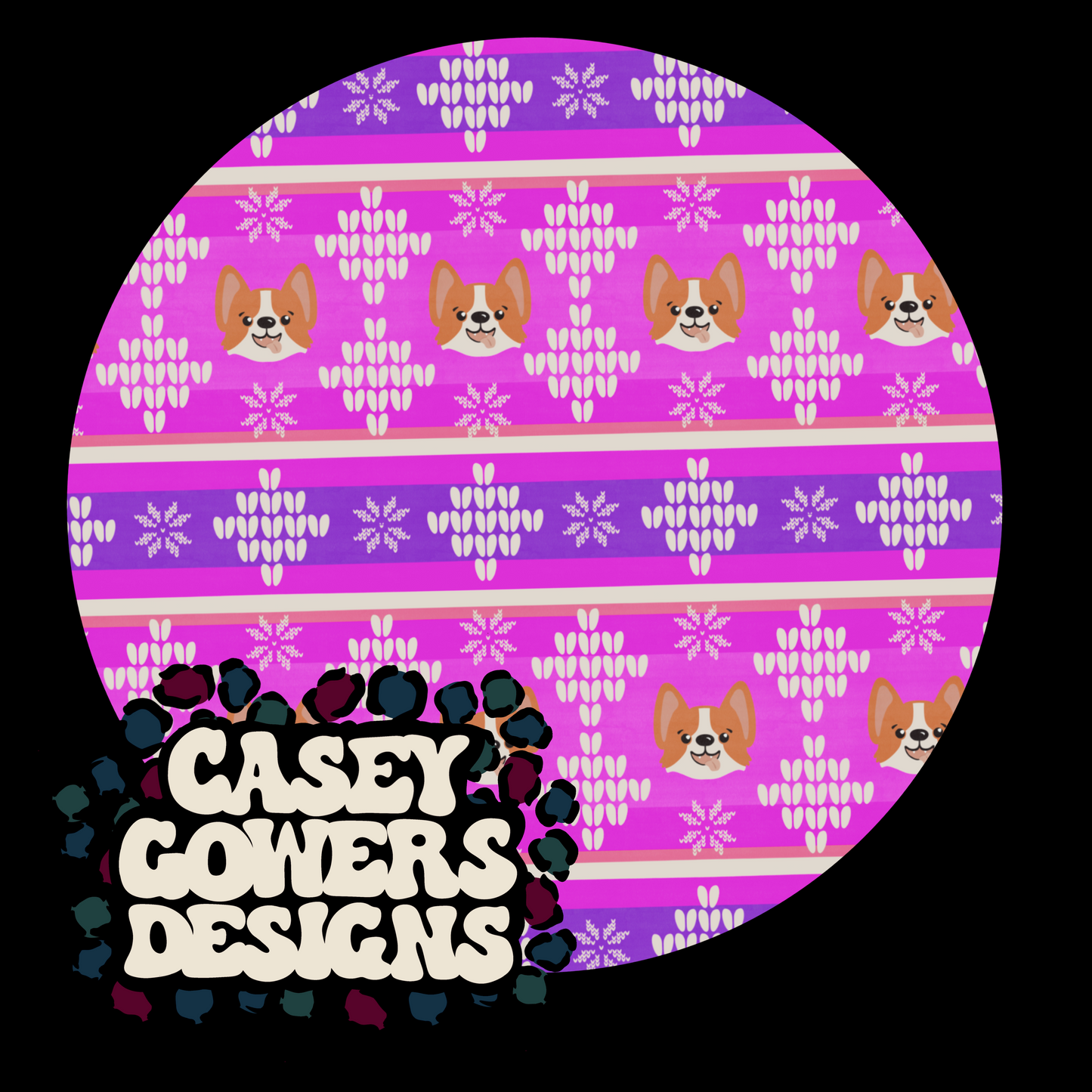 CORGI SWEATER GIRL SEAMLESS