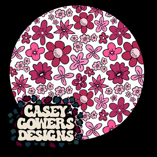 VALENTINE FLORAL SEAMLESS