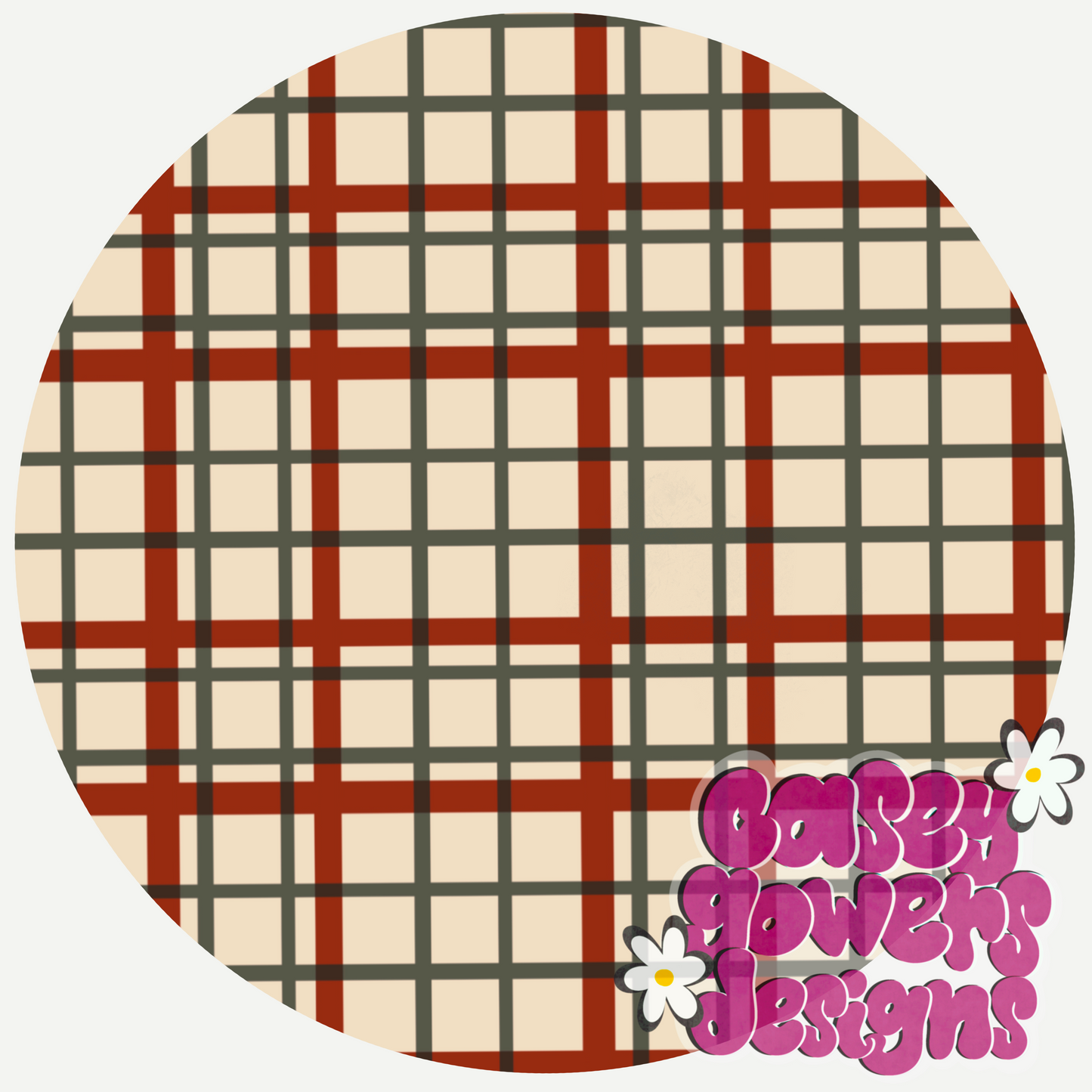 HOLIDAY TEDDY BEAR PLAID SET SEAMLESS