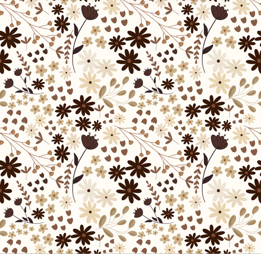 CHOCO FLORAL SEAMLESS