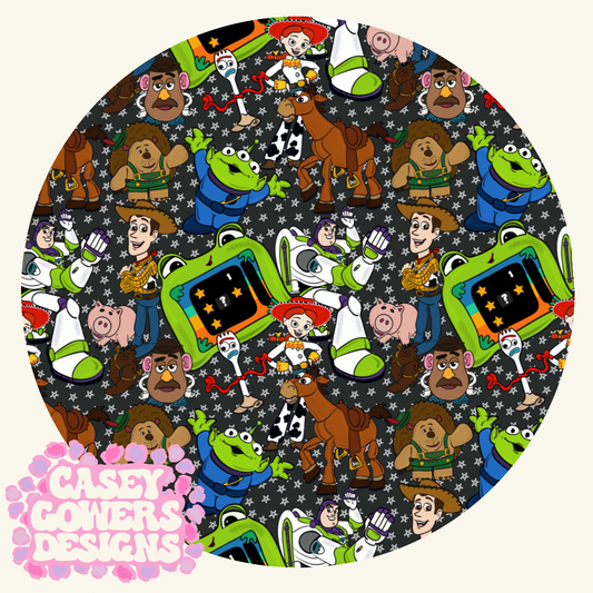 TOYS BLACK  SEAMLESS