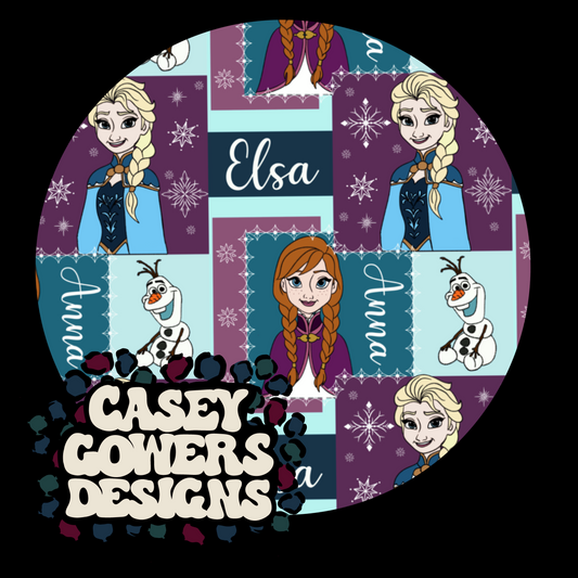 ICE SISTERS BOLD SEAMLESS