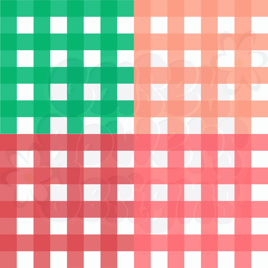 APPLE GINGHAM PACK SEAMLESS