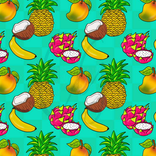 SWIM SAFE TROPICAL FRUIT SEAMLES