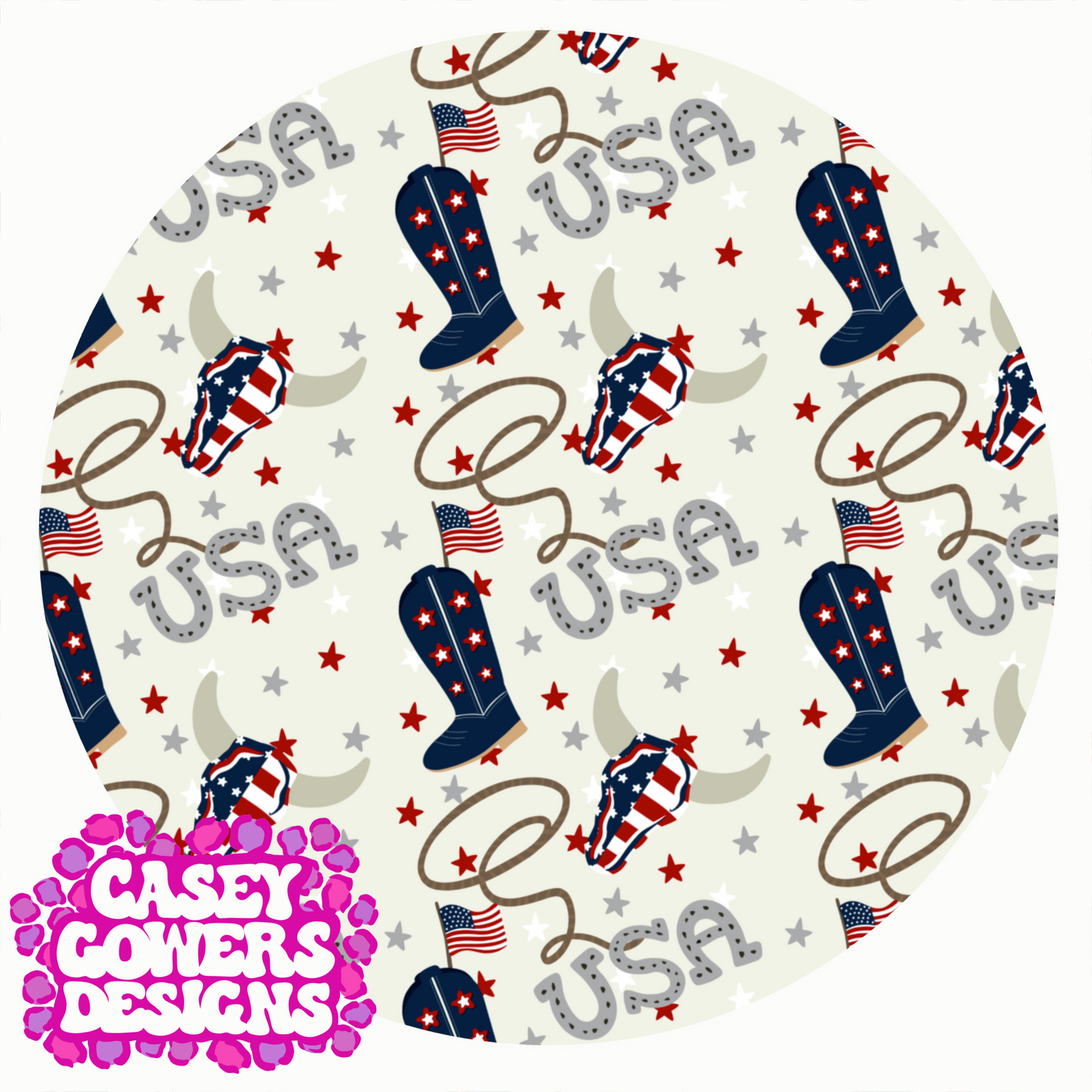 WESTERN USA SEAMLESS and PNG
