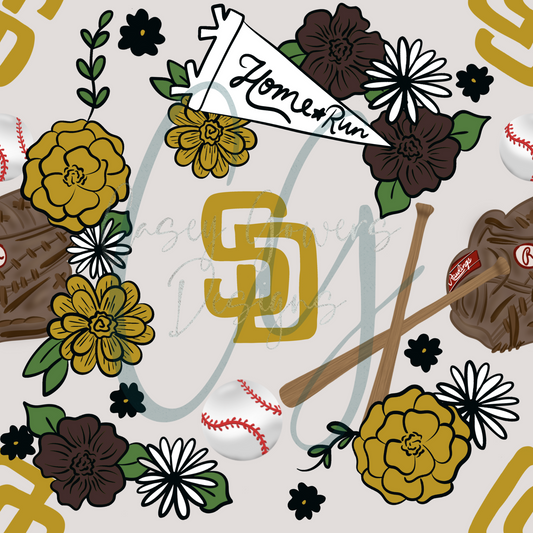 FLORAL PADRES SEAMLESS