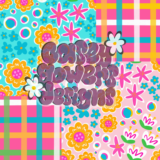 FLOWER FUN SEAMLESS SET