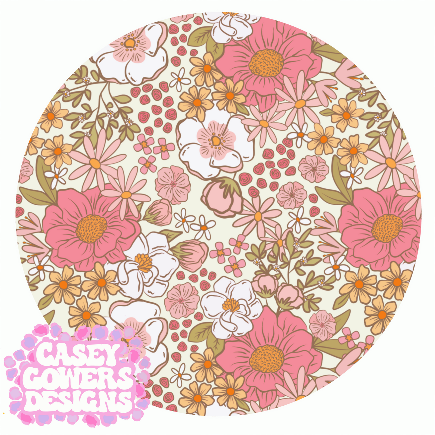 PETAL PARTY FLORAL MUTED SEAMLESS