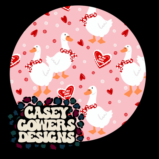 BE MY SILLY GOOSE PINK SEAMLESS