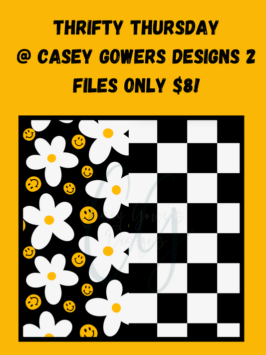 THRIFTY THURSDAY B&W SMILEY