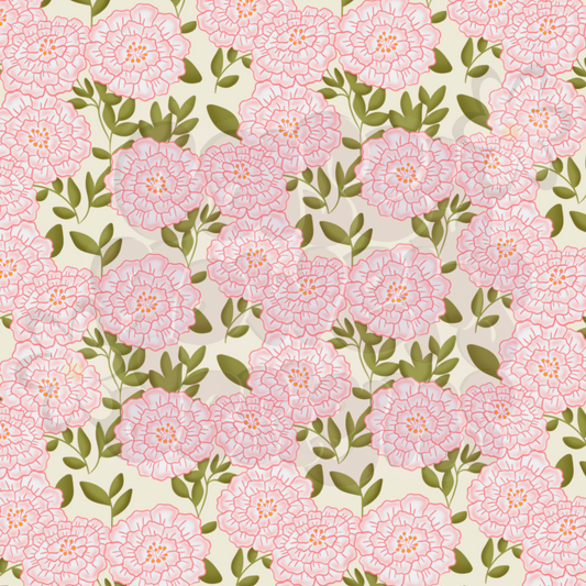 BLOOMIN BLISS IVORY FLORAL SEAMLESS